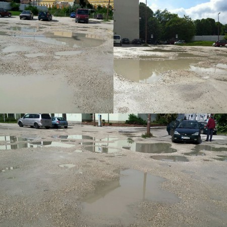 Fizetős parkoló a belvárosban